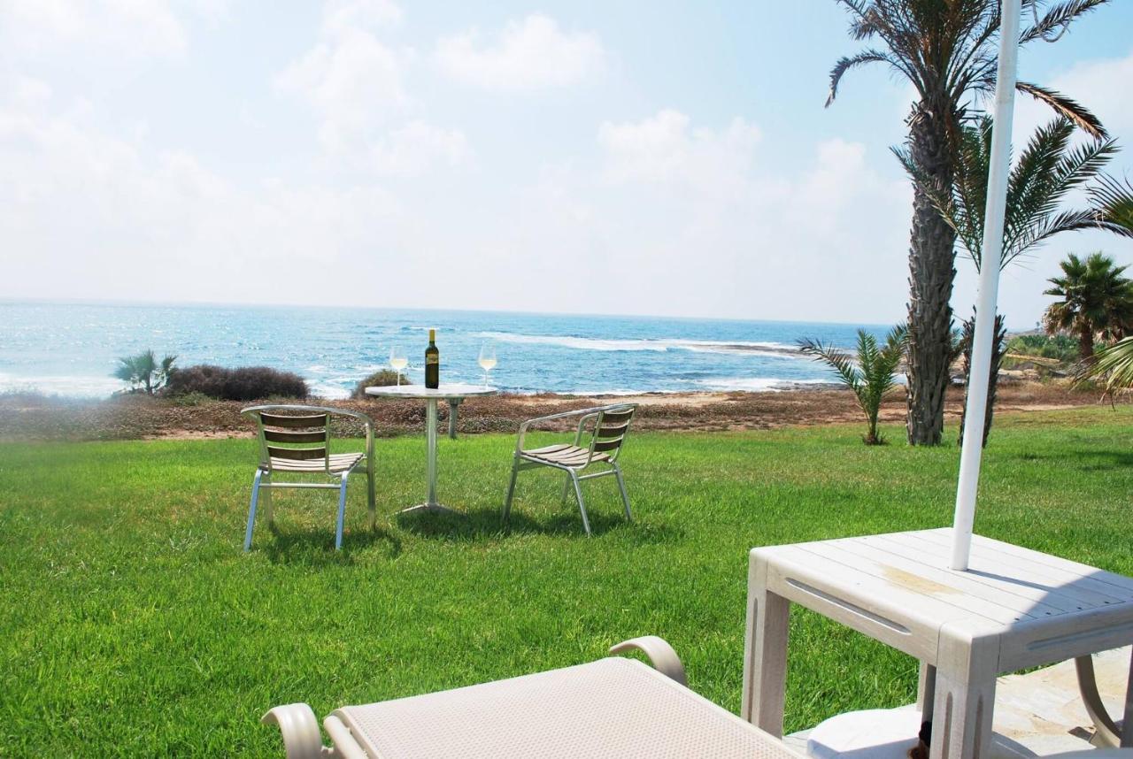 Sea Front Villa, Heated Private Pool, Amazing Location Paphos 323 Kissonerga Exterior foto