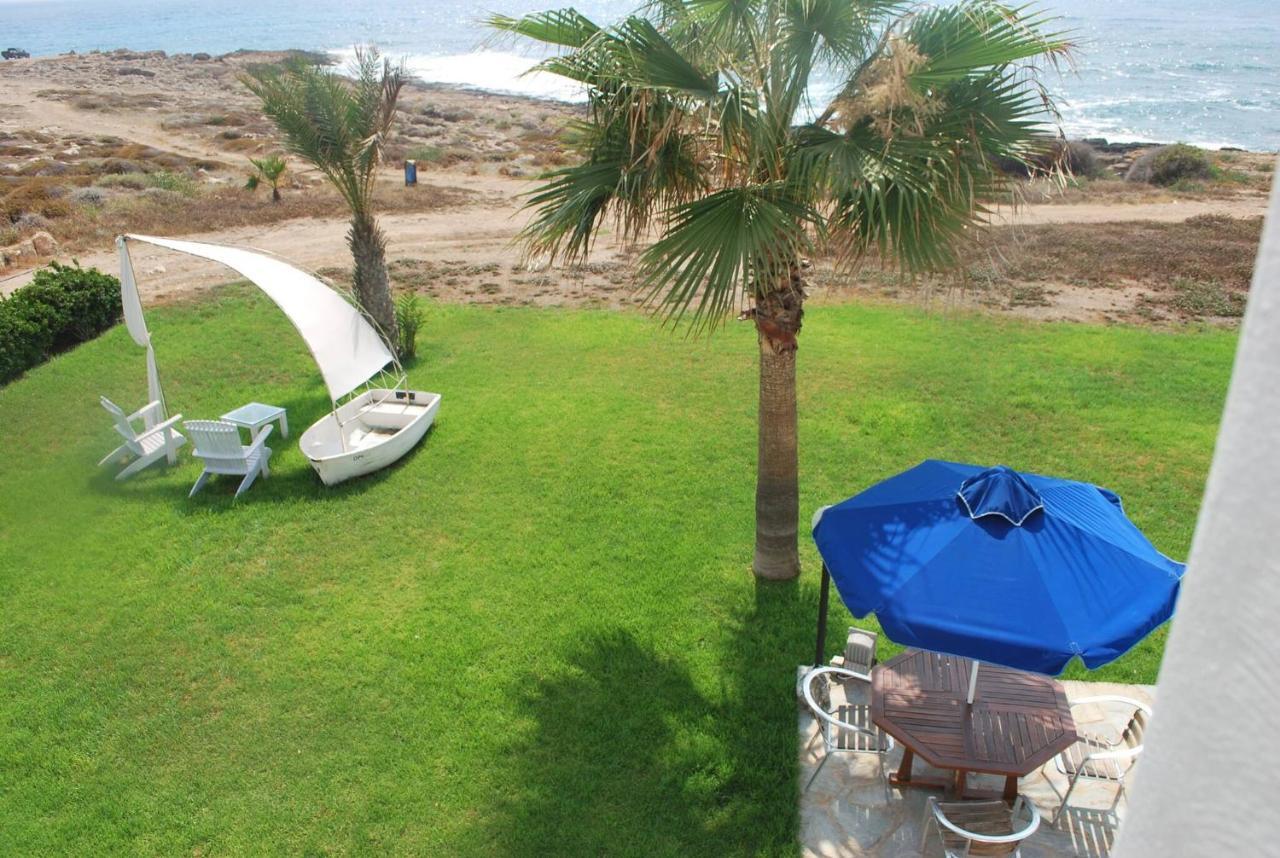 Sea Front Villa, Heated Private Pool, Amazing Location Paphos 323 Kissonerga Exterior foto
